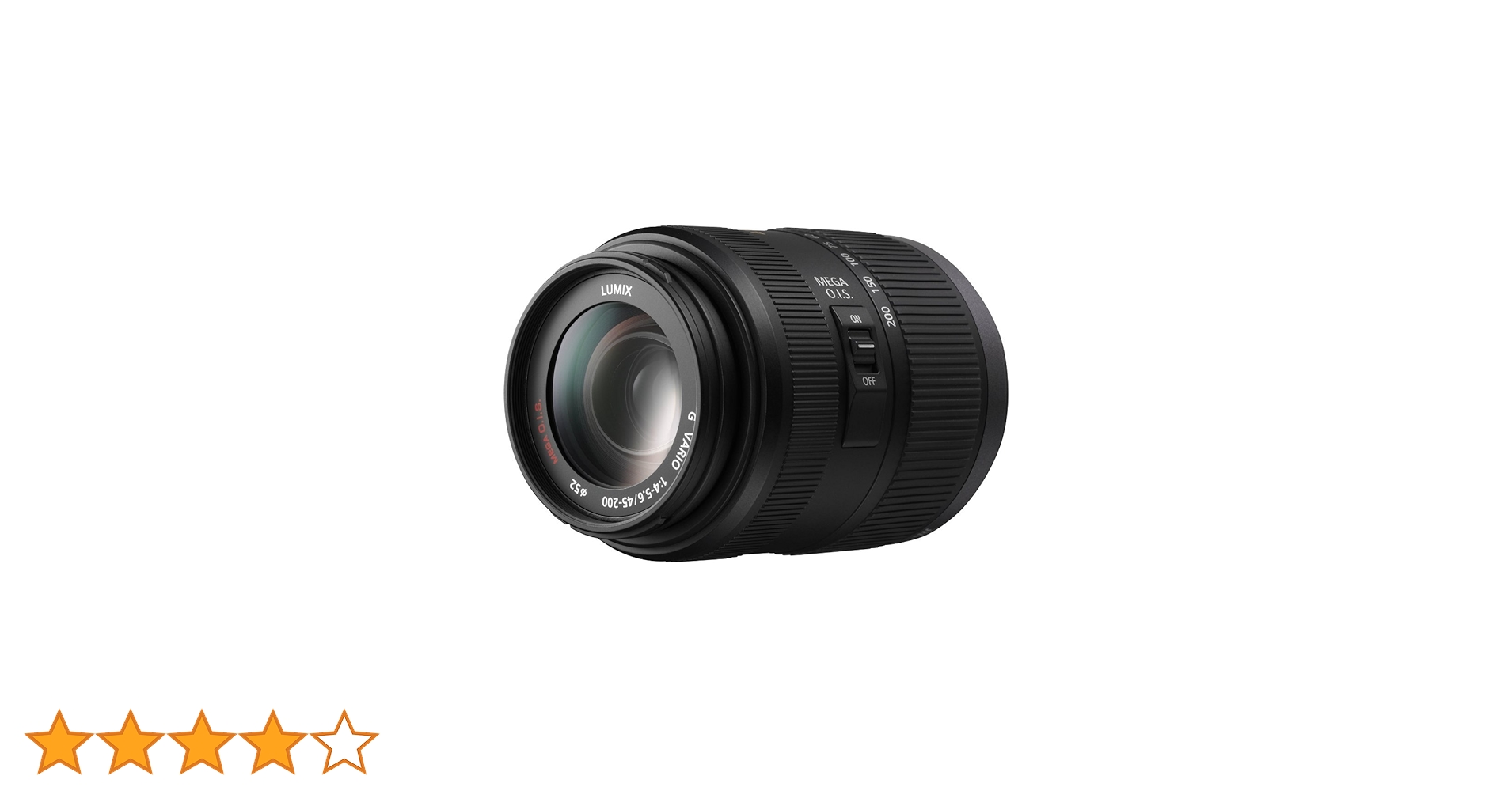 美品 LUMIX 45-200mm 1:4-5.6 望遠ズームレンズ Amazon.co.jp: パナソニック 望遠ズームレンズ マイクロフォー